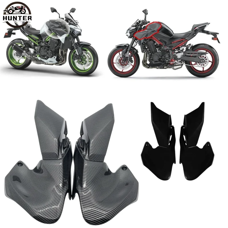 

For Kawasaki Z 900 2020 2021 2022 2023 2024 Z-900 Motorcycle ABS Tank Front Side Panel Trim Cover Fairing Cowl Z900 Accessories