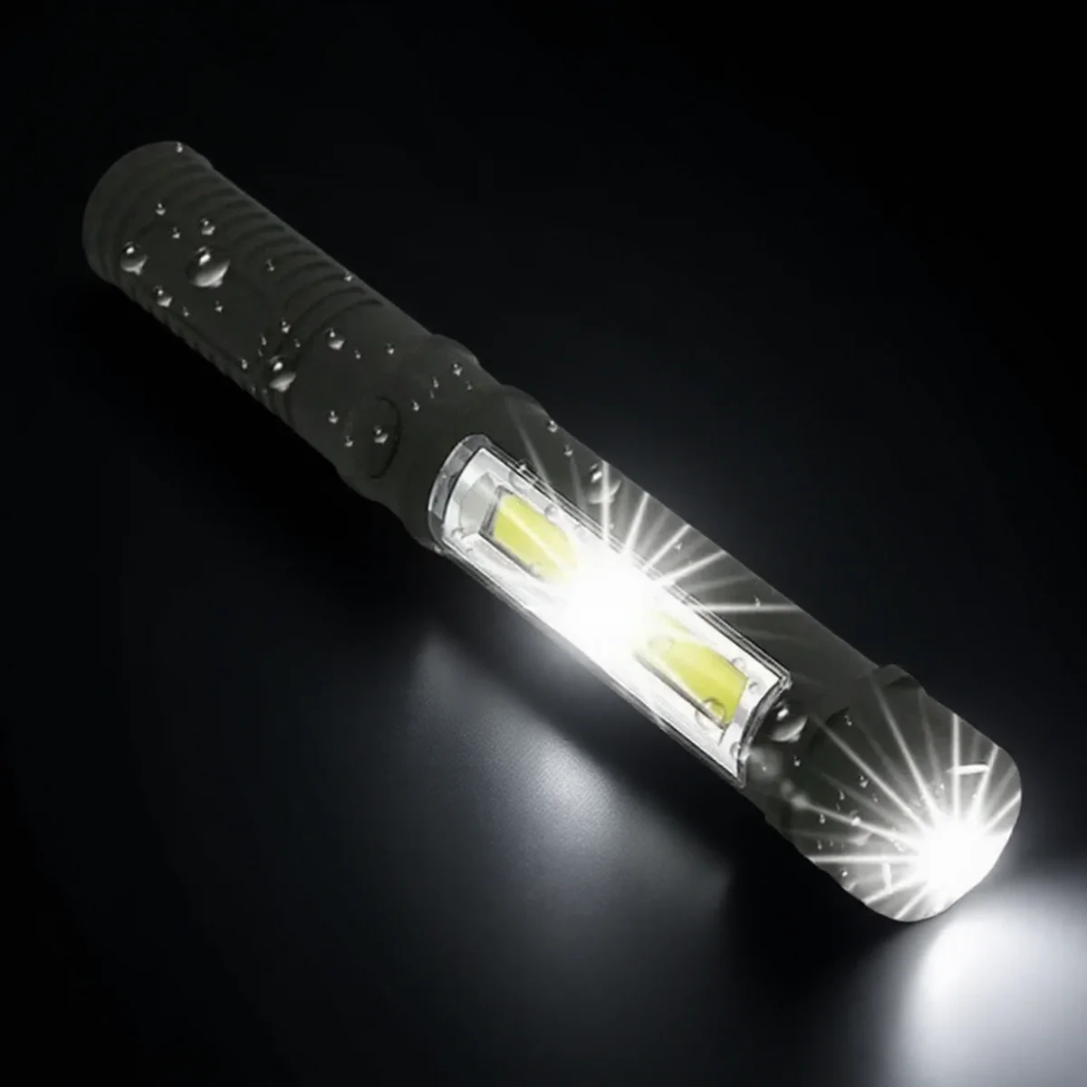 

Многофункциональный COB светодиодный мини-ручка для проверки работы светодиодный фонарик с нижним магнитом и зажимом портативный уличный фонарик для кемпинга