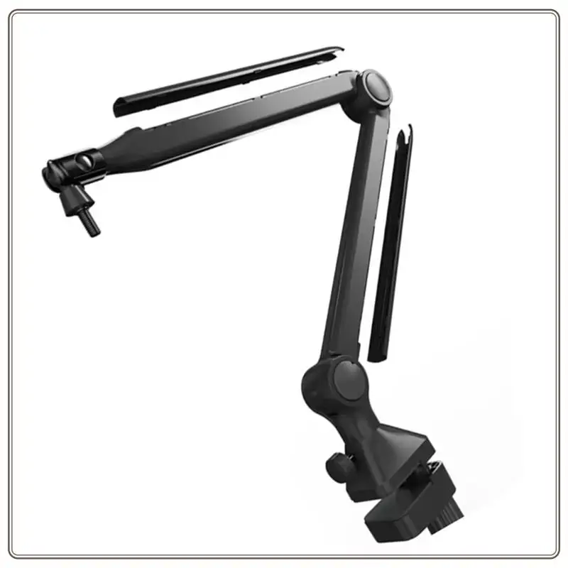 Надежный новый держатель для настольного микрофона, регулируемый консольный держатель для микрофона, подвесная стрела, ножничный рычаг для прямой трансляции, новый
