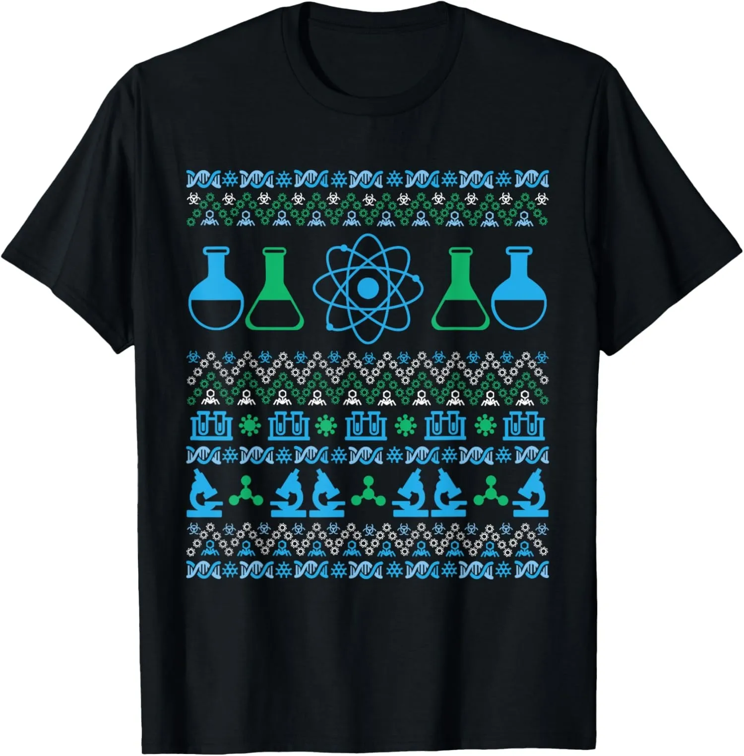 Science Scientist Ugly Christmas Geek Science Unisex T-Shirt
