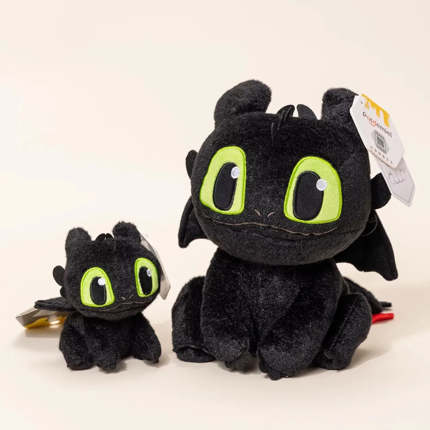 

Toothless Dragon Plush Light Fury Stuffed Doll How To Train Your Dragon Peripheral Toys Kawaii Room Deocr Gift for Girlfriend