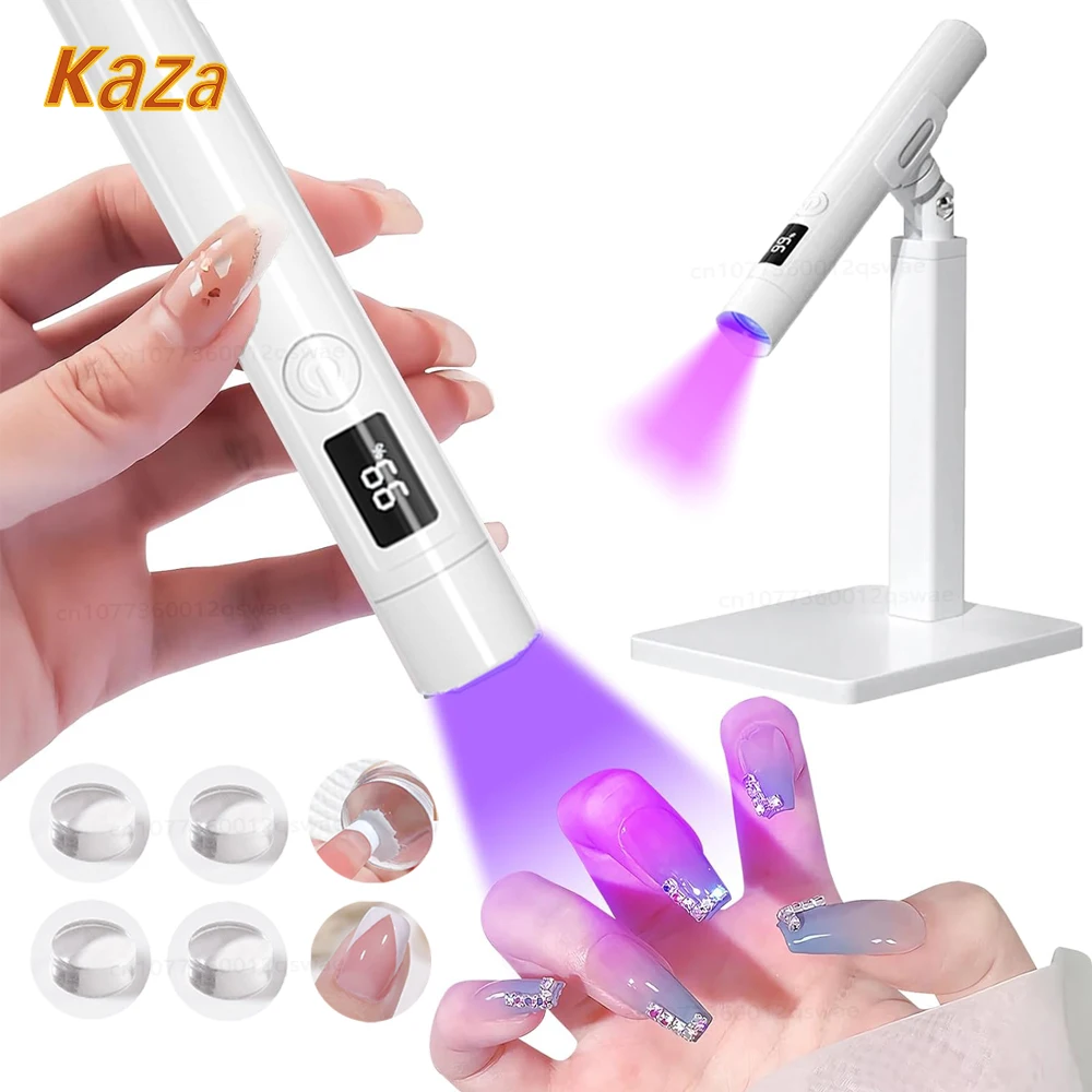 LED UV Light for Drying Gel Nail Polish Quick Dry Mini Nail Lamp Portable Nail Dryer Manicure Flashlight Pen UV Led Nail Lamp