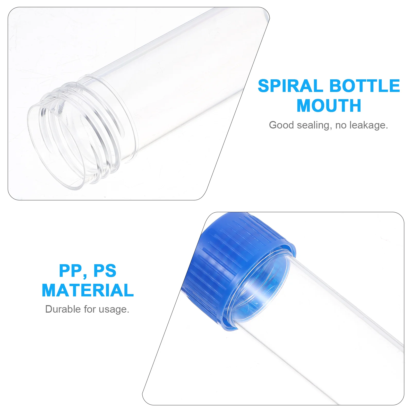 10 PCS Practical Plastic Specimen Cup Urine Container 25-30ml without Label Laboratory Medical Use specimen container