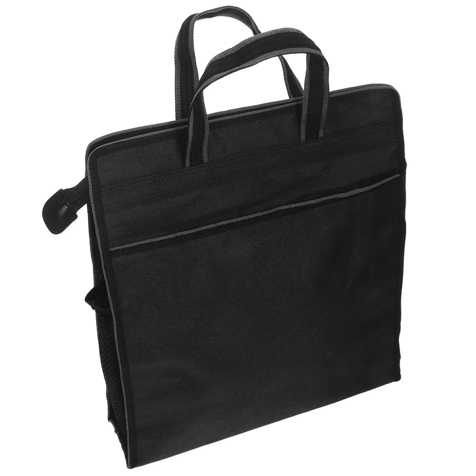 

Сумка-органайзер для документов с ручкой, портативный портфель для офиса, деловых поездок, водонепроницаемый, из оксфордской ткани, с несколькими карманами