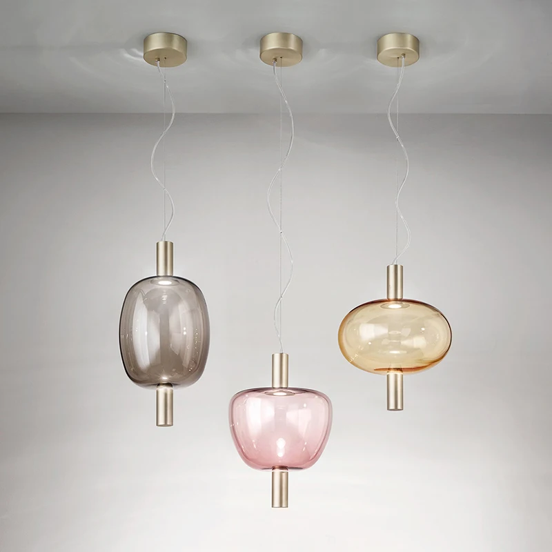 

Nordic pendant light, simple modern home bedroom, internet famous designer, coffee shop lighting fixture