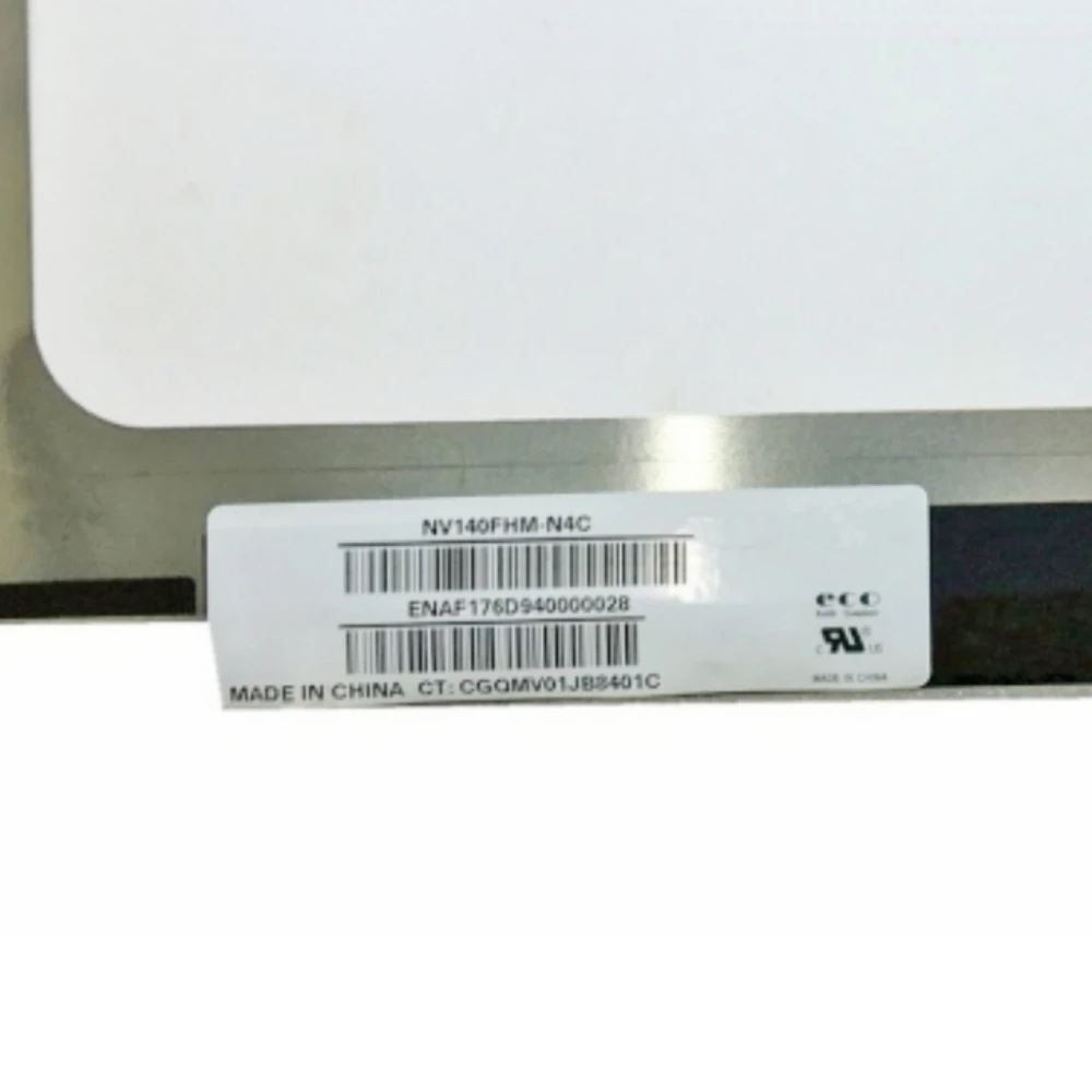 NV140FHM-N4C fit NV140FHM-N62 N61 N3B N47 N4C LP140WF7 SPC1 N140HCA-EBA NV140FHM-N4B LCD LED Screen 1920*1080 30 PIN NEW IPS