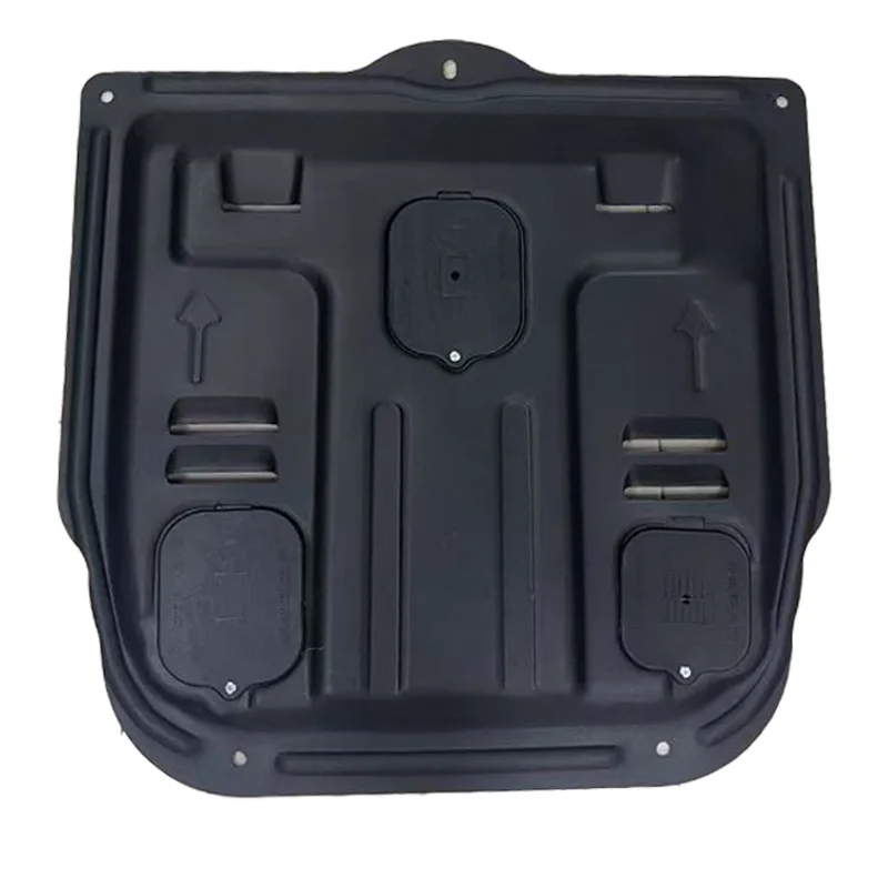 Black Under Engine Guard Plate Splash Shield Mud Fender Cover For Chevrolet Sail 2015-2019  Mudguard Protector Car