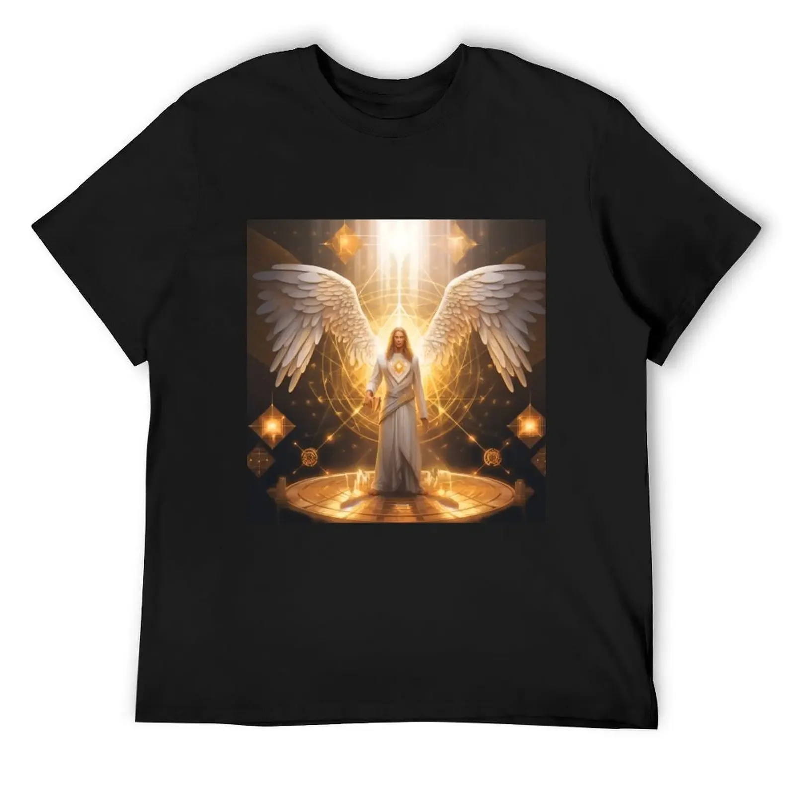 Archangel Metatron: The Divine Scribe and Wisdom Keeper T-Shirt graphic t shirt vintage street wear shirts graphic tee men