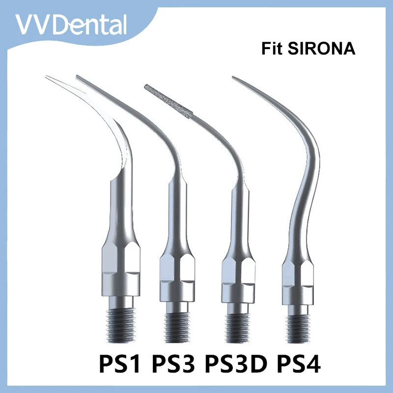 

VV Dental Ultrasonic Scaler Tip Fit SIRONA Handpiece Remove Dental Calculus And Plaque Tips Teeth Cleaning Machine Cutter Head