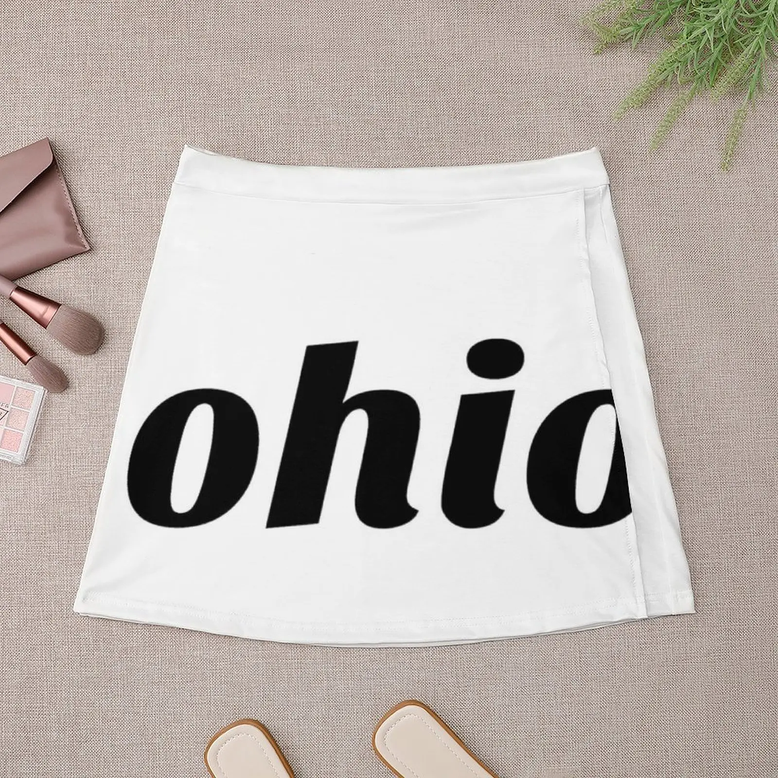 Ohio Pride Rok Mini Pakaian Gaya Korea Rok Bergaya Wanita