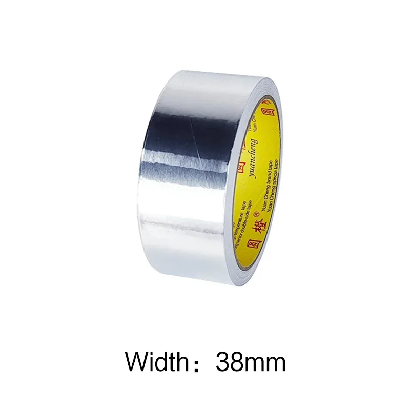 Hochtemperaturbeständiges Aluminiumfolienband Küchenrohr-Reparaturband Selbstklebende Dichtungsfolie Wärmeisolierung Leckdichtes Band