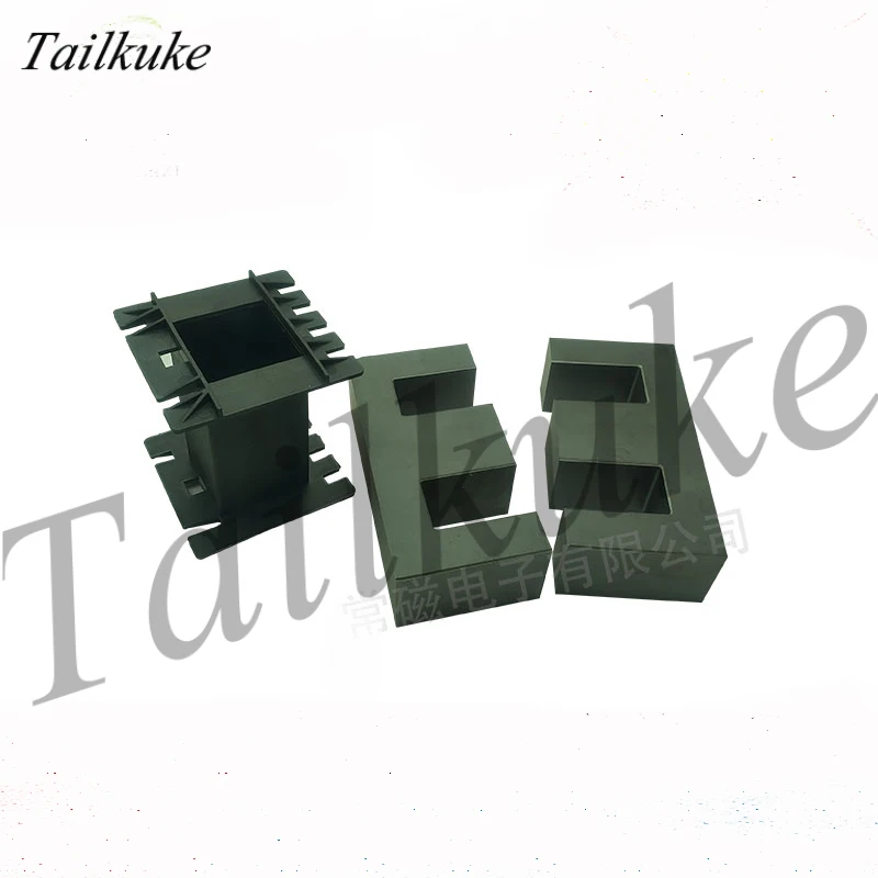 

EE110 Mn-Zn Ferrite Cores Pinless Plastic Skeleton Matching High Frequency Transformer Cores PC40 Material