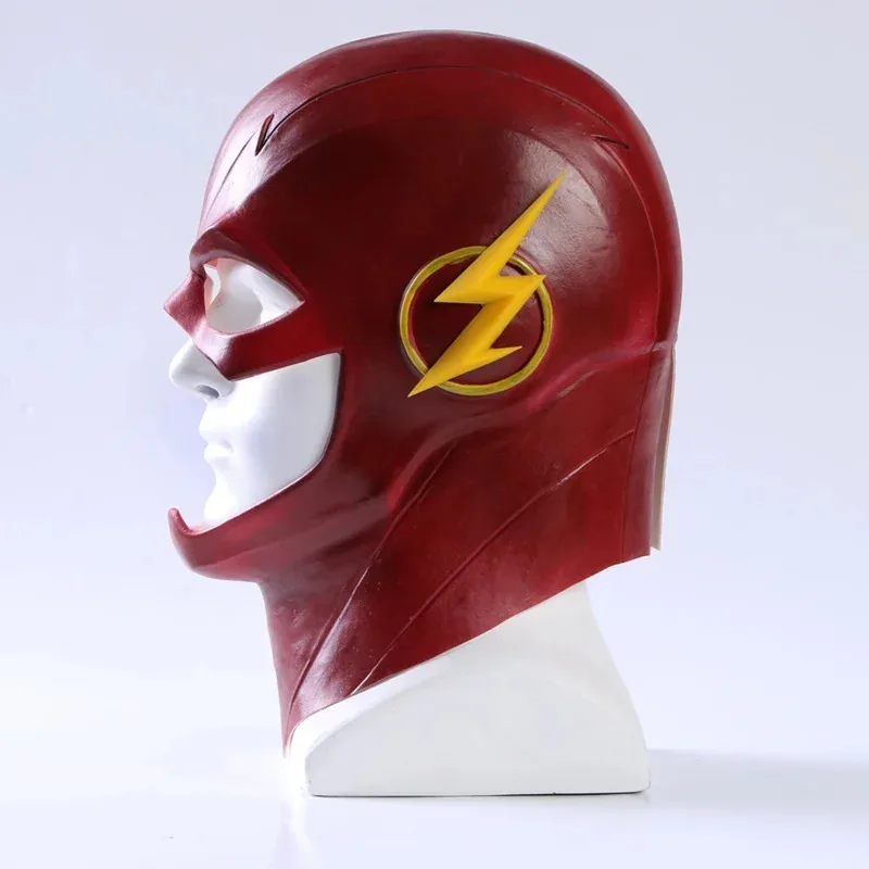 قناع تنكري للهالوين من COSHA@ أزياء باري ألين للهالوين أقنعة حفلات من اللاتكس برأس كامل قناع تنكري للبالغين PropCOSda