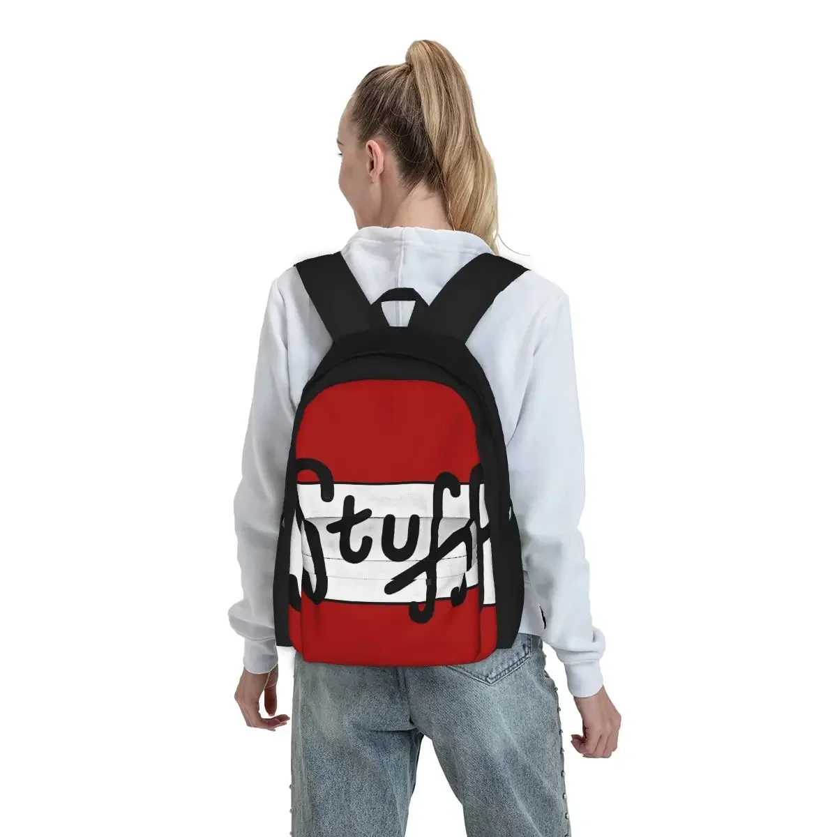 Stuff Backpacks Boys Girls Bookbag Children School Bags Cartoon Laptop Rucksack Shoulder Bag Large Capacity