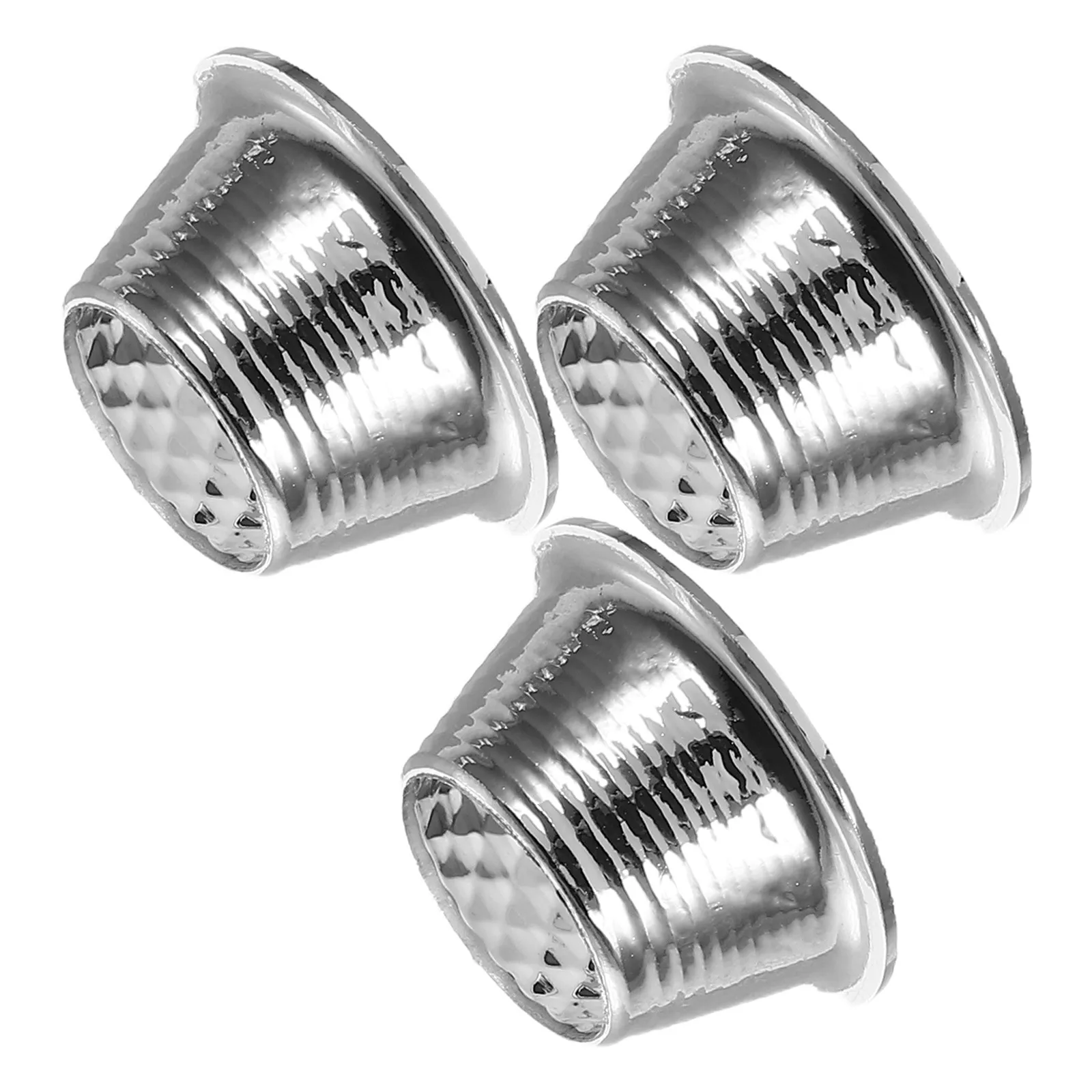 

3Pcs Spotlight Lampshade Reflector Ring Replacement Flashlight Reflector Cup Accessory Cap Enhanced Lighting Outdoor Indoor