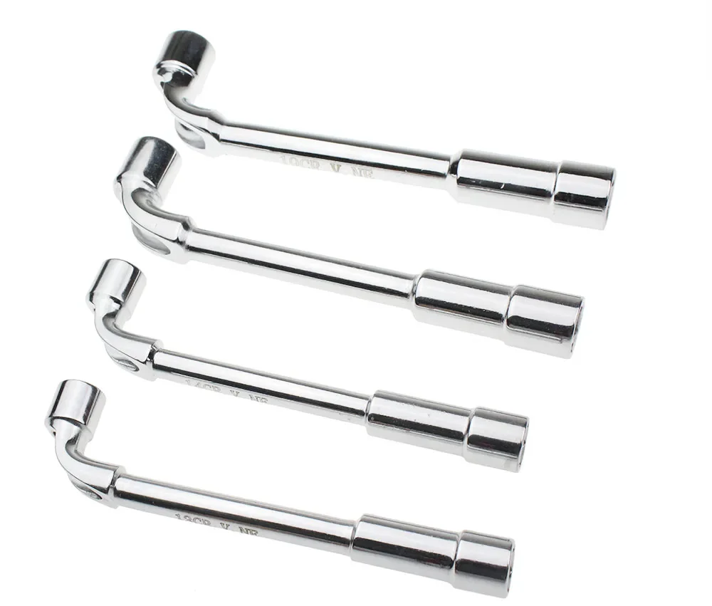 Utoolmart Innensechskant-Steckschlüssel L-Form 13 Mm – Verchromt, Aus Cr-V Stahl, Für Enge Räume Und Mehr Drehmoment