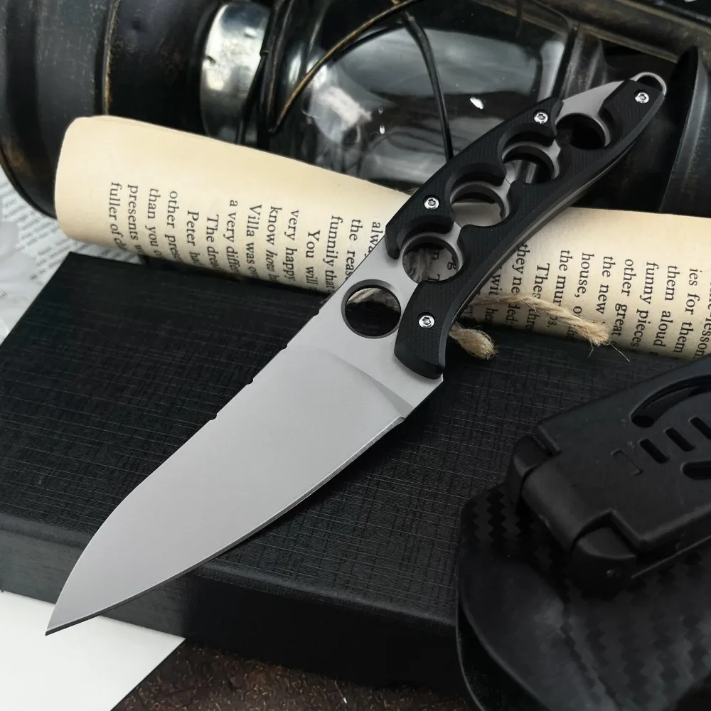 

Новый стильный EDC-нож с лезвием из стали 8Cr13Mov, рукоятью G10, легкий, с фиксированным клинком, для выживания на природе, прямой, высокой твердости