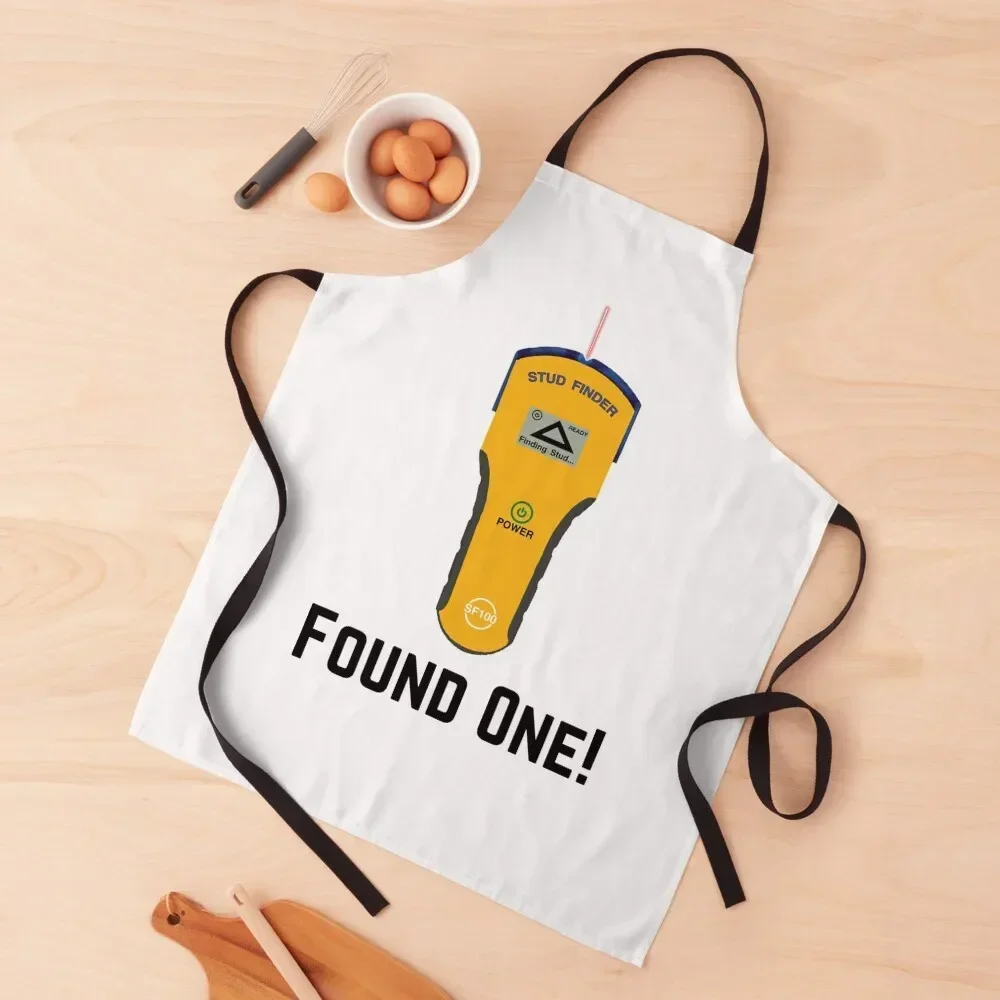 

The Stud Finder | Dad Joke Jokes Funny Gift Apron Kitchen And Home Items women's work Kitchen Utensils Ladies Apron