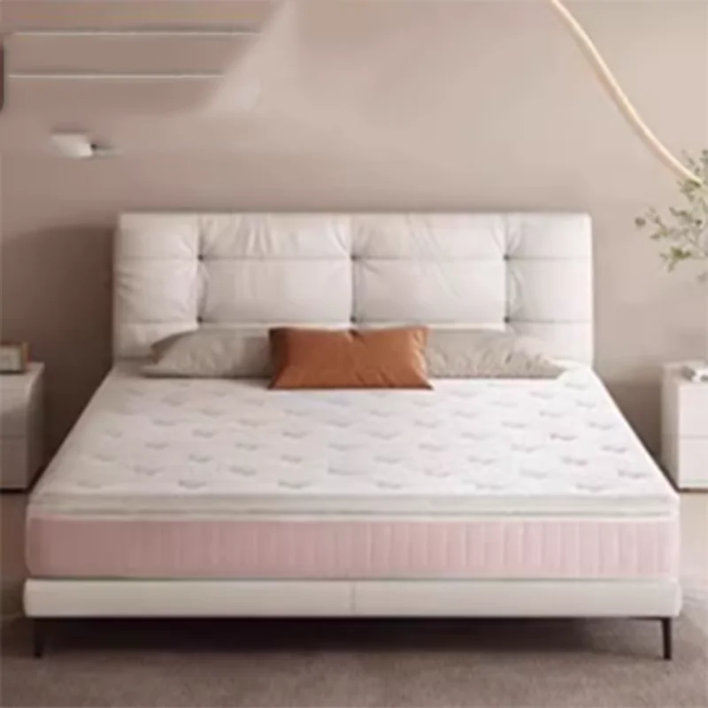 White Soft Latex Mattress Twin Thick Household Latex Natural Mattress Memory Sleeping Colchon Matrimonial Bedroom Furniture