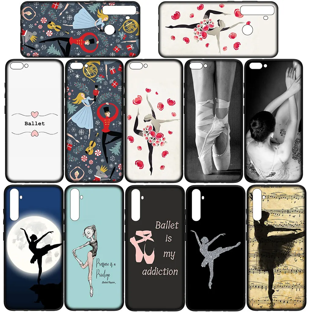 Dance Ballerina Ballet Dancing Casing for Samsung Galaxy S21 S20 Fe S23 S22 Ultra S8 Plus A12 A13 A21S A71 S7 Phone Cover Case