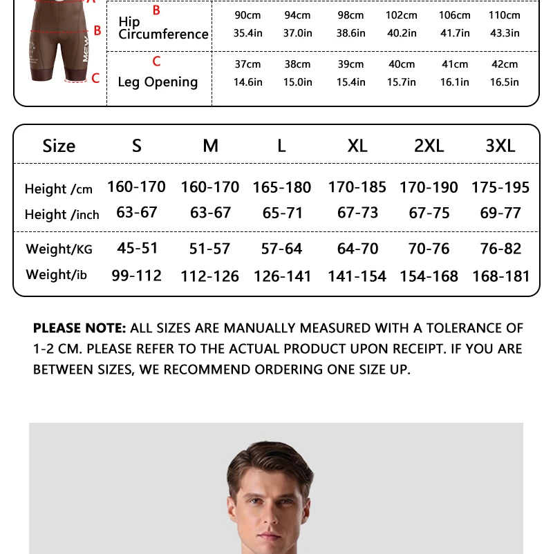 MKEW 2026 Herren-Latzhose Race Fit Schnelltrocknend und Atmungsaktives Gewebe mit Hochdichter Polsterung für Lange Fahrten – Detail 3