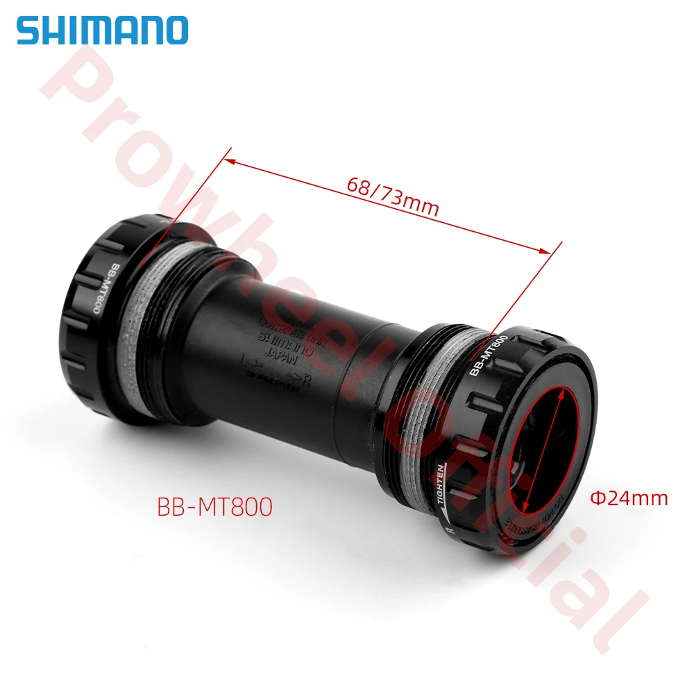 Shimano DEORE XT SLX MT800 MT801 MT501 BB93 68mm/73mm MT500 89.5/92mm Press BB MTB Bottom Bracket For M6000/7000/8000Chainwheel