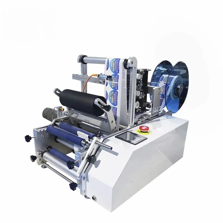 

Orshang 2025 Semi Automatic Manual Round Bottle Labeling Machine Case Packaging Type 20-40pcs/min