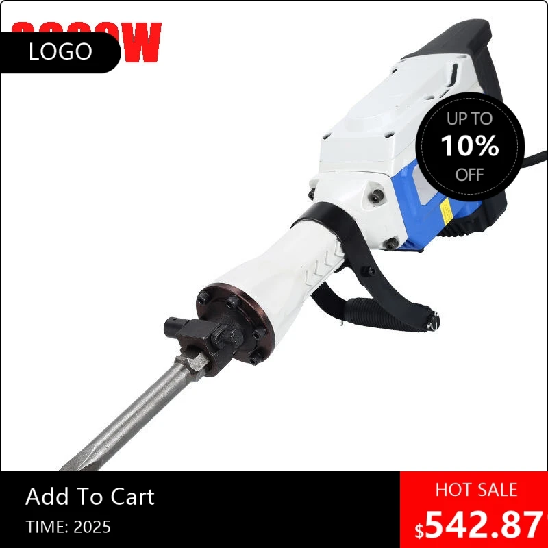 

080808Ульчивый многофункциональный 2 в 1 мощный ударный молоток 1 сломанный электрический кирка электрическая дрель 3600 Вт Dri