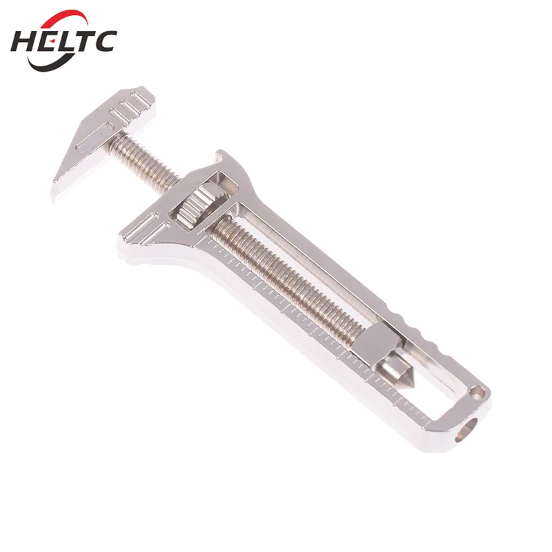 Multifunctional Mini Wrench Pocket Portable Multitool Tools For Outdoor Camping Compact Titanium Alloy Bottle Opener