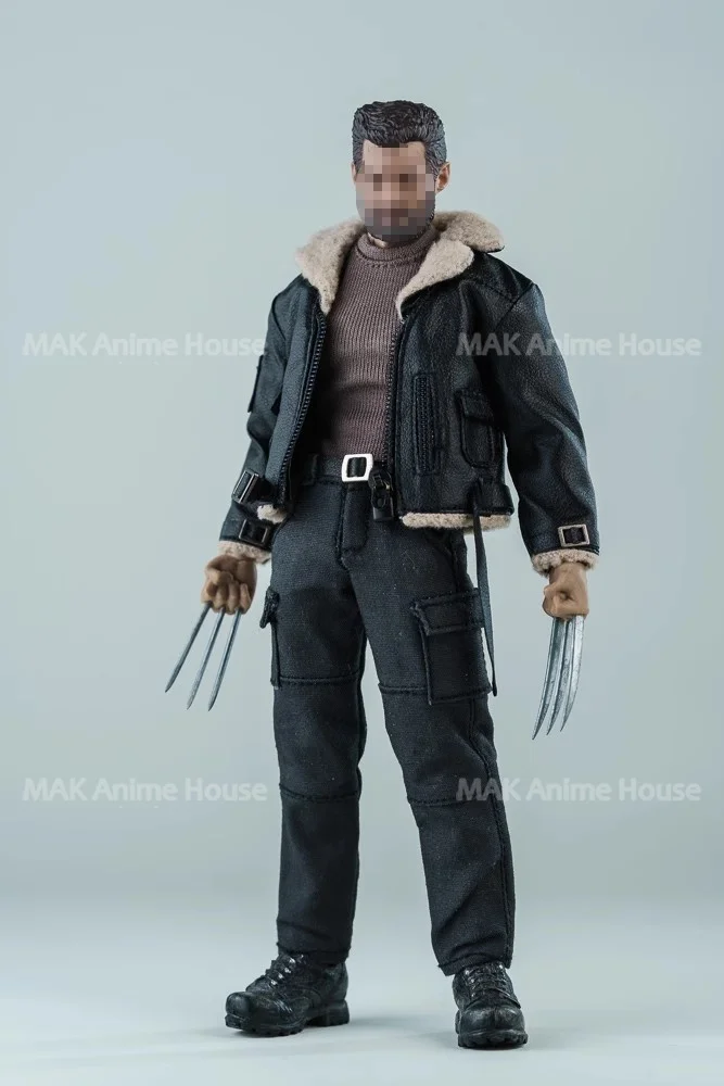 1/12 mao colarinho jaqueta de motocicleta calças de trabalho conjunto de roupas modelo caber 6 ''romankey formiga notaman soldado masculino figura de ação corpo