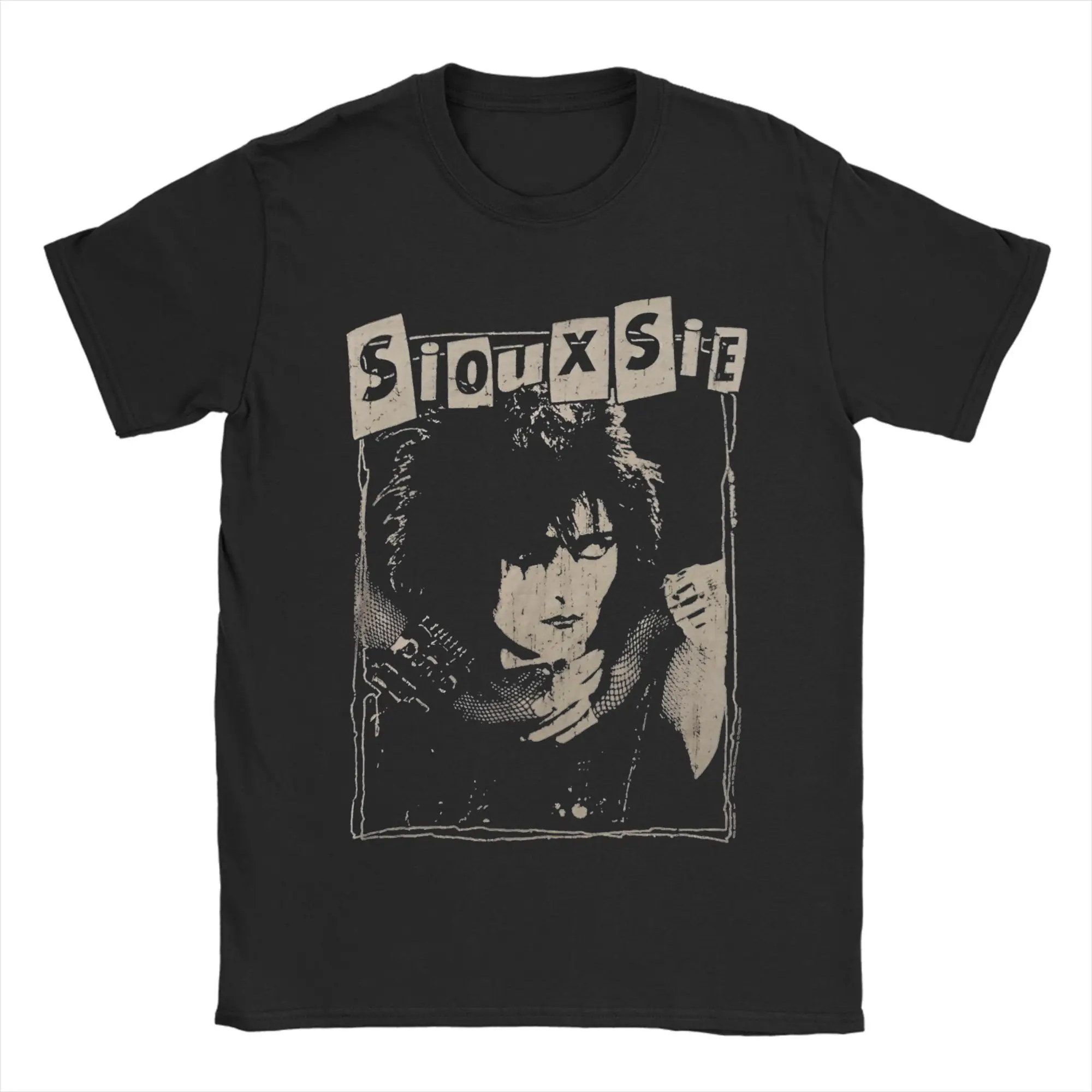 Men's T-Shirts Siouxsie Sioux Susan Janet Ballion Fun Pure Cotton Tee Shirt Siouxsie and the Banshees T Shirt Clothing Plus Size