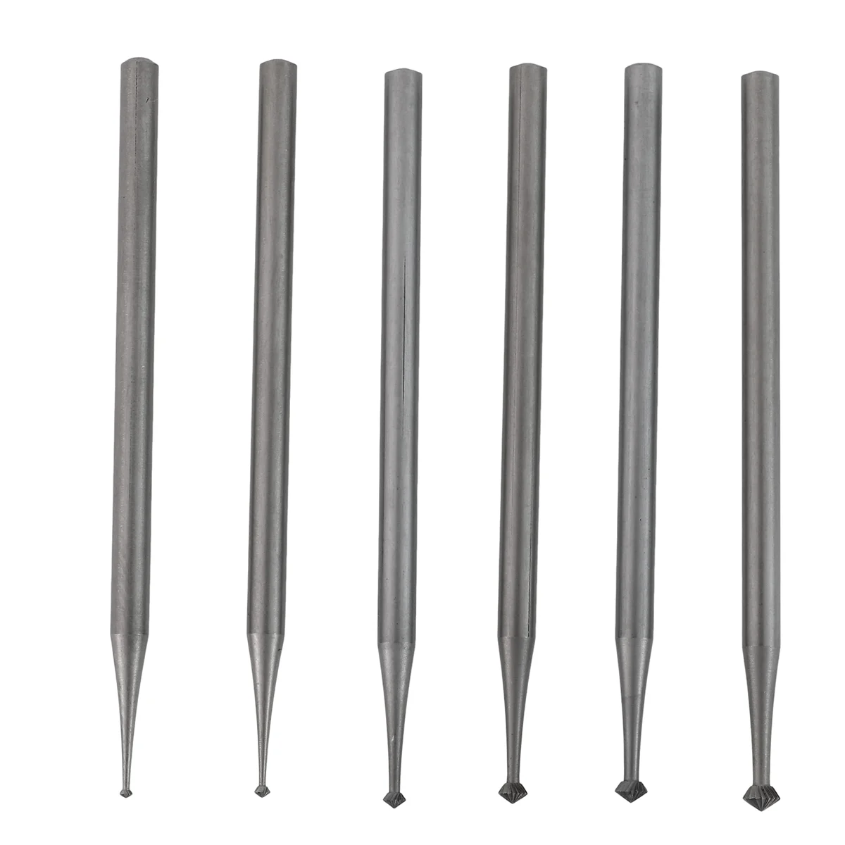 UNCL Set di frese da 90o da 6 pezzi - Frese per la creazione di gioielli con gambo da 3/32 pollici per lapidario 008-023