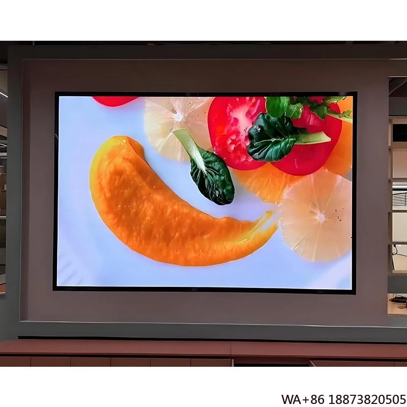 

Светодиодный дисплей Lumingxin, новинка 2023 года, HD P1.53 8K, фиксированная установка, 320x160 мм, IP55, водонепроницаемая панель экрана для комнаты