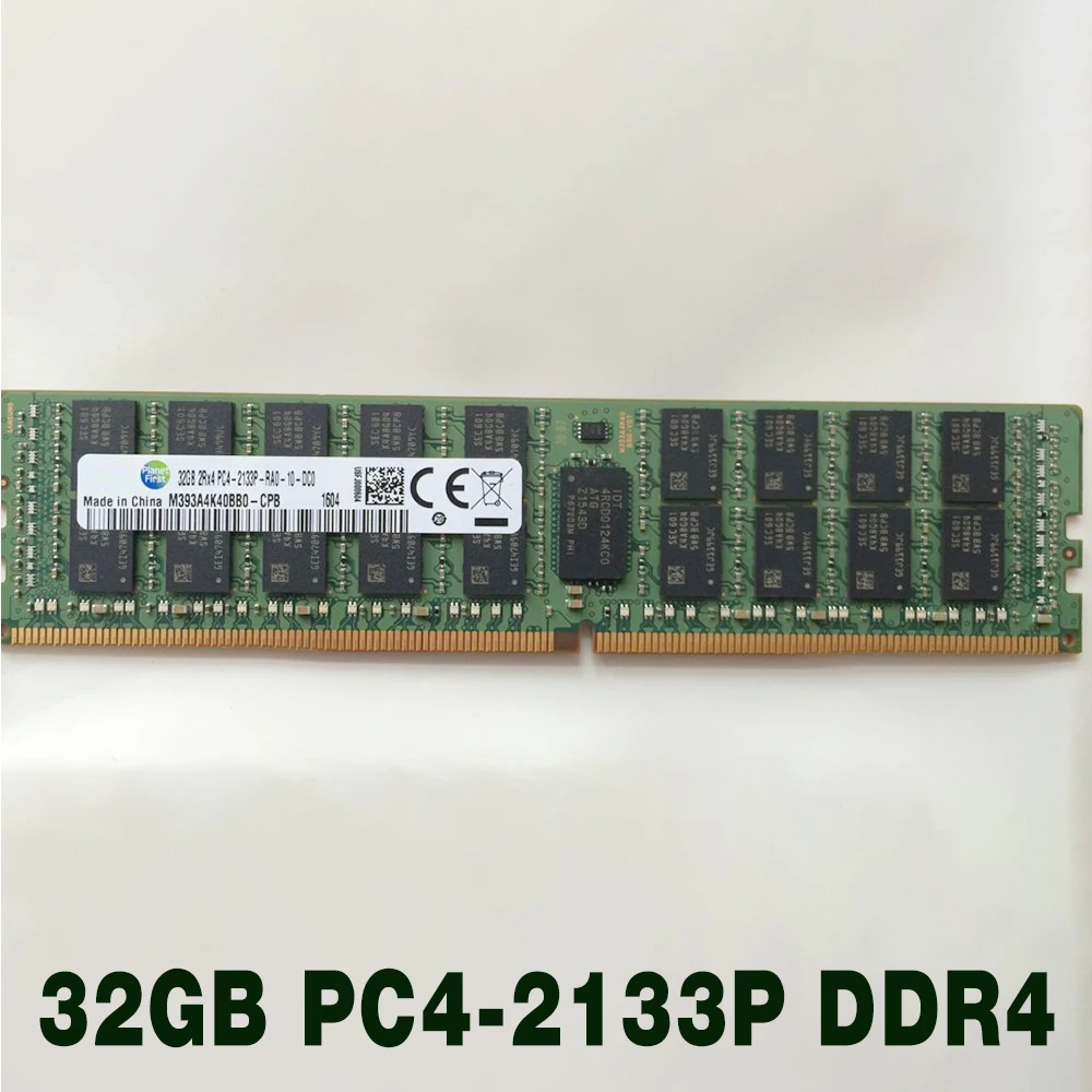 

1 pcs For Samsung RAM M393A4K40BB0-CPB 32G ECC REG Server Memory Fast Ship High Quality 32GB 2RX4 PC4-2133P 2133 DDR4