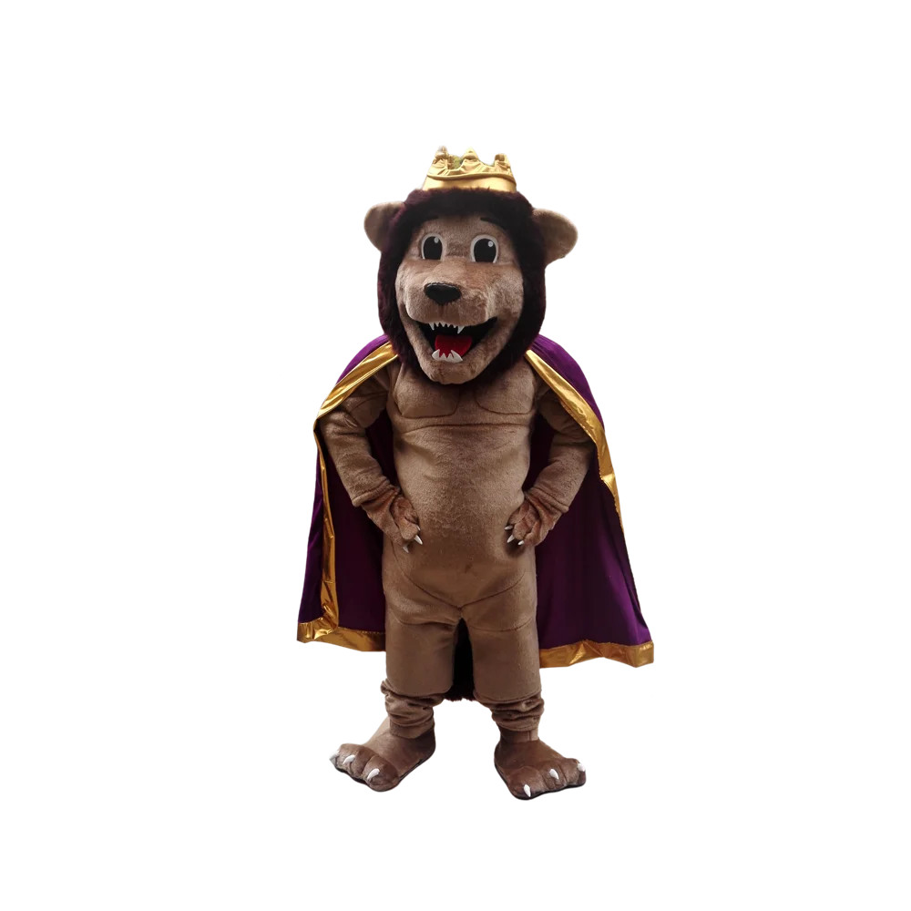 Costume de mascotte roi lion, costume fantaisie personnalisé, kit de cosplay anime, thème mascotte, robe fantaisie, costume de carnaval 1113