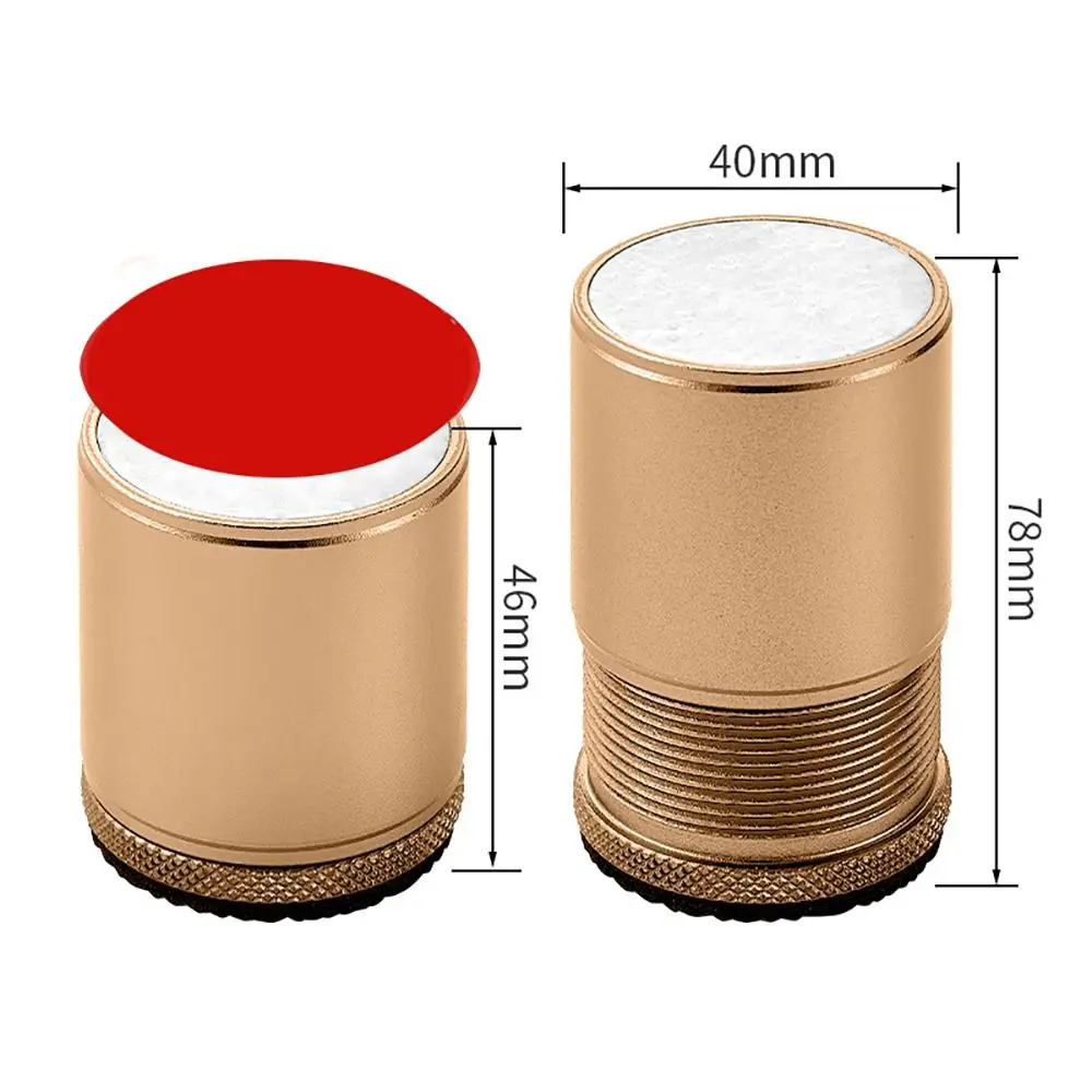 Alas tempat tidur kaki meja logam tahan lama, antiselip tahan guncangan alas peredam kejut dapat diatur