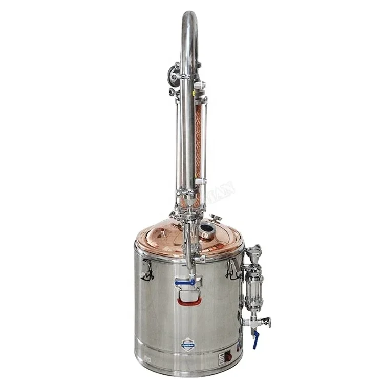 Labour-Saving Essential Oil Distillation Equipment For Perfume Making Fragrance Rose Essential Oil Hydrosol Extract Machine