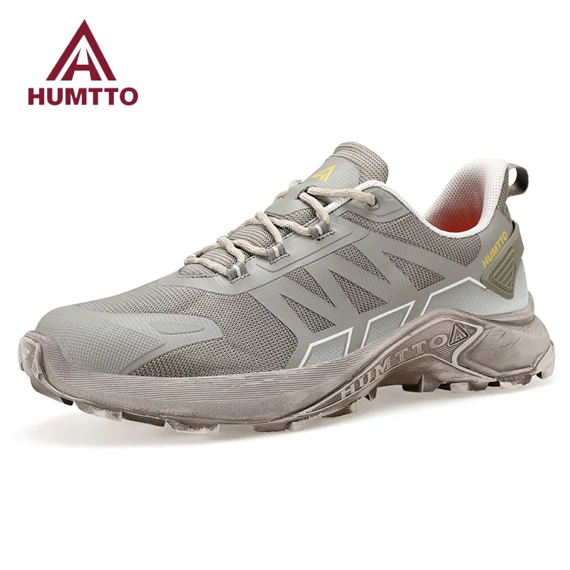 HUMTTO Hiking Shoes Breathable Trail Sneakers for Men Luxury Designer Anti-slip Sports Men\'s Boots Outdoor Trekking Sneaker Man