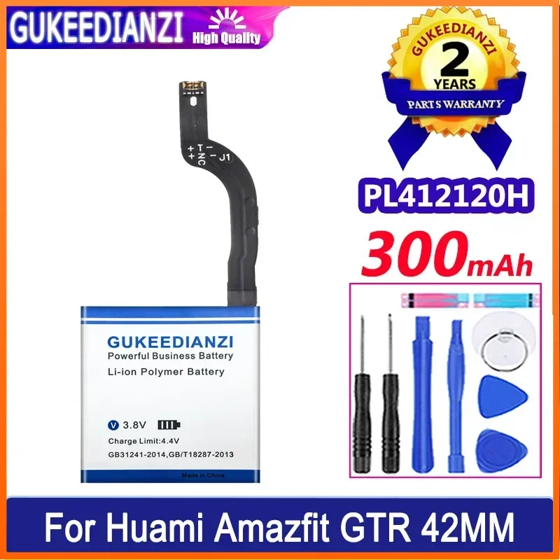 

PL412120H Smartwatch Battery For Huami Amazfit GTR 42MM 300mAh High Capacity