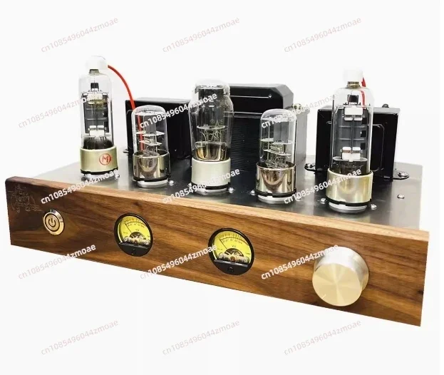 6H8C EL34 Hand-built Luxury High-end Tube Power Amplifier, Output Power: 6.5W+6.5W, Frequency Response: 20hz-20khz