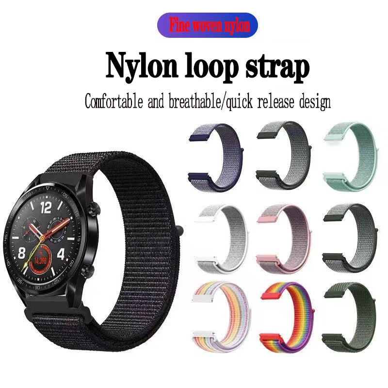 20mm nylon Strap For COLMI C60 C61V31 V23 Land 2s Band For COLMI P10/12 P9 P28 Plus P8 Max Bands Watchband Bracelet accessories