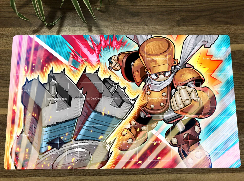 

YuGiOh Junk Synchron TCG CCG Mat Trading Card Game Mat Table Playmat Desk Gaming Play Mat Mouse Pad 60x35cm Mousepad Free Bag