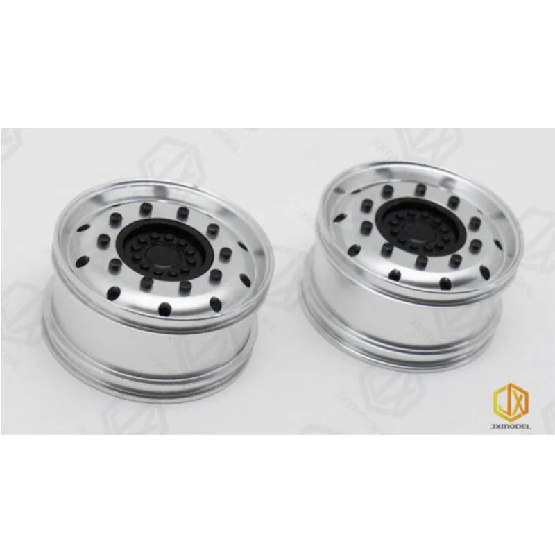 JX Model 1/14 Truck 1 / 14 F2000 Wide Wheel Hub Front Wheel Made Of All Metal For Tamiya  Lesu For Scania Man