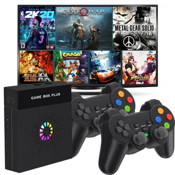 Super Game Box Retro Console 128GB 10000+ 2D/3D Classic Games 4K HDMI HD Output 25 Emulators Plug and Play