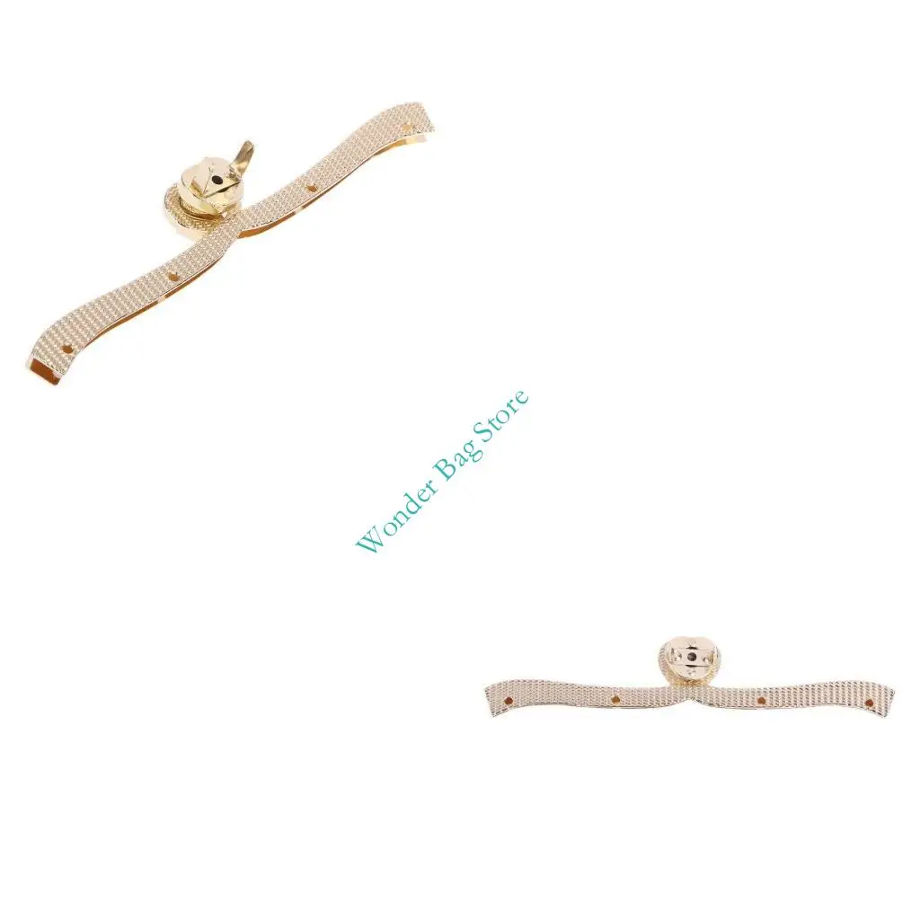 

H3CB Metal Clasp Turn Lock Twist Locks for DIY Handbag Shoulder Bag Hardware Accessor