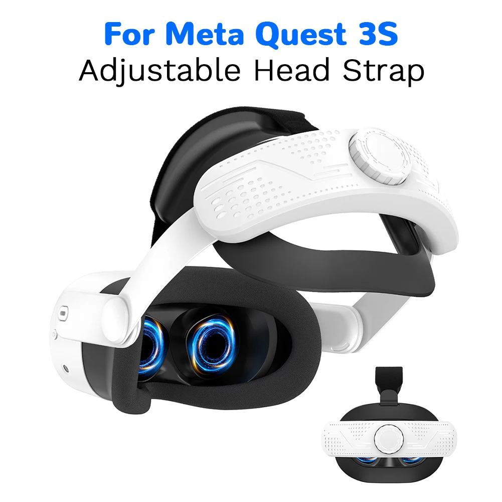 

For Meta Quest 3S VR Adjustable Head Strap Enhanced Support and Comfort Replacement Head Strap Reduce Pressure for Meta Quest 3S