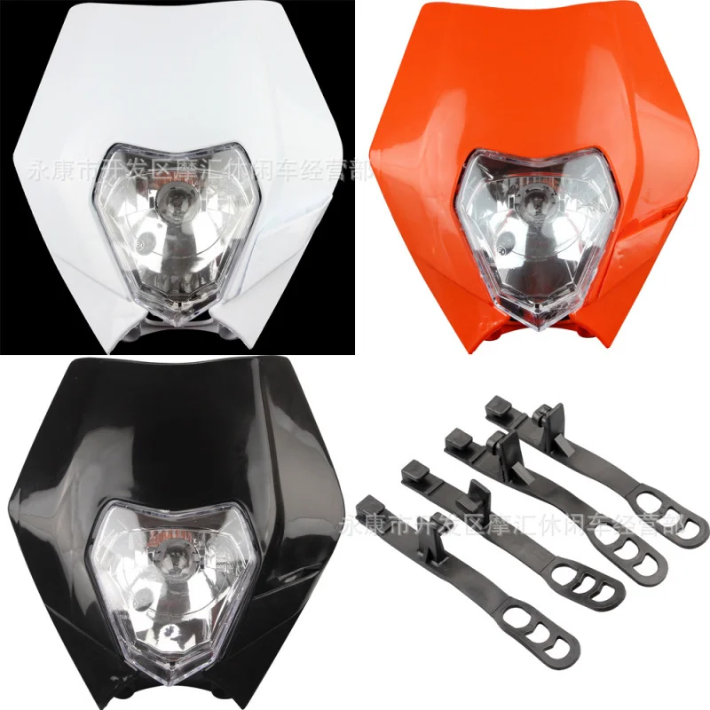 

Scrambling Motorcycle Modification Applicable2014-2016 KTM XC-W EXCBosuer Ghost Face Lamp Headlight Cover