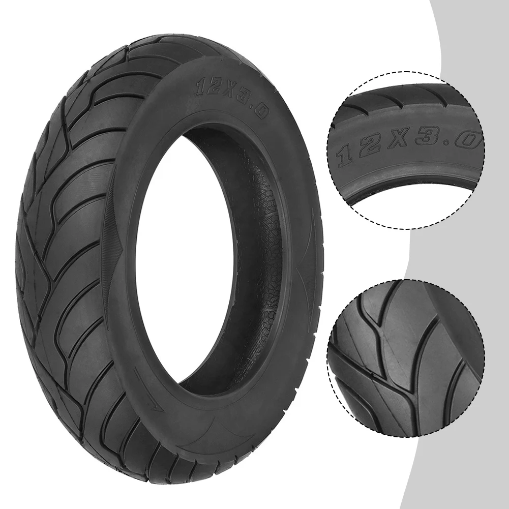 Electric Bicycle Outer Tire 12 Inch 12x3.0 Rubber Wear-resistant Widen Tyre For Scooters Wheels Tires Replacement Accessories