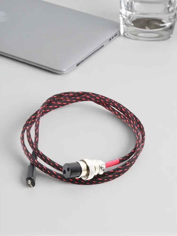 1.0M GX16 2Pin To TYPE-C USB DC Power Supply Cable For Linear LPS Hi-Fi DC Power Cord