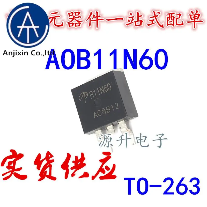 10 шт. 100% оригинальный новый AOB11N60/B11N60